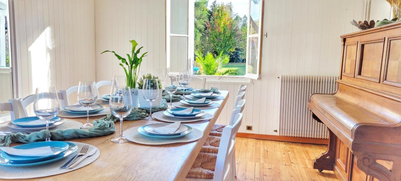 Charmante Maison Dans Les Landes X 10 Avec Piscine Et Salle D Escalade Lue エクステリア 写真