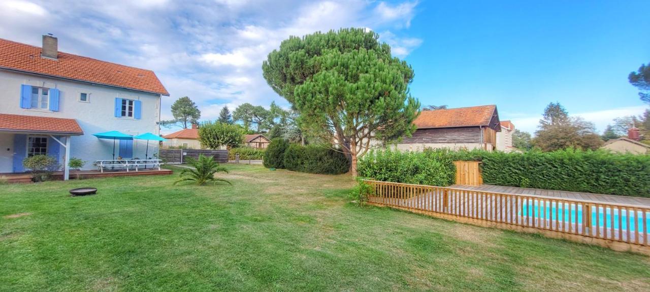 Charmante Maison Dans Les Landes X 10 Avec Piscine Et Salle D Escalade Lue エクステリア 写真