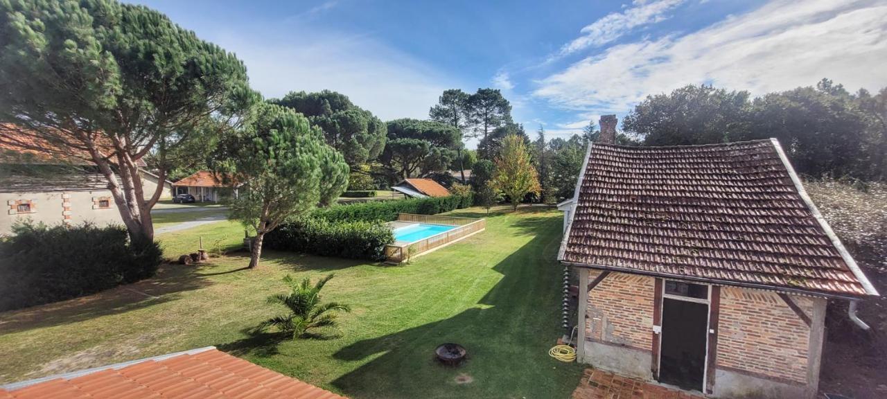 Charmante Maison Dans Les Landes X 10 Avec Piscine Et Salle D Escalade Lue エクステリア 写真