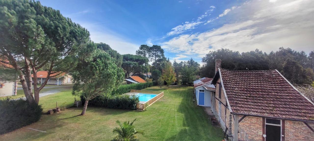 Charmante Maison Dans Les Landes X 10 Avec Piscine Et Salle D Escalade Lue エクステリア 写真
