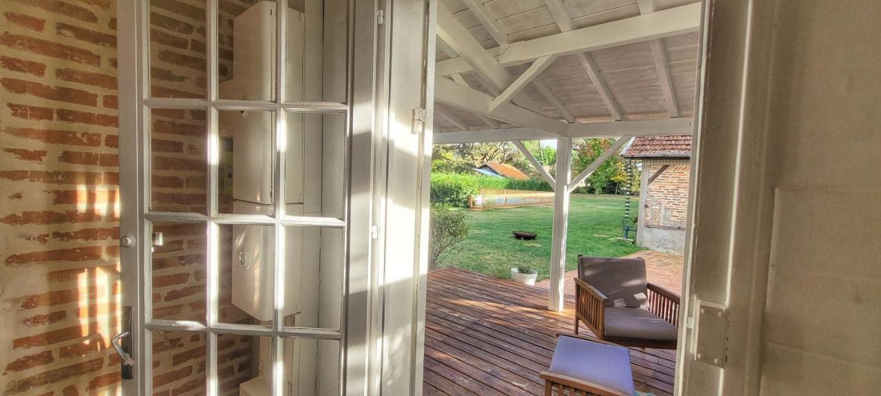 Charmante Maison Dans Les Landes X 10 Avec Piscine Et Salle D Escalade Lue エクステリア 写真