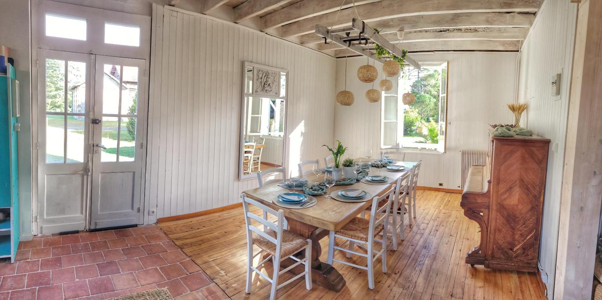 Charmante Maison Dans Les Landes X 10 Avec Piscine Et Salle D Escalade Lue エクステリア 写真