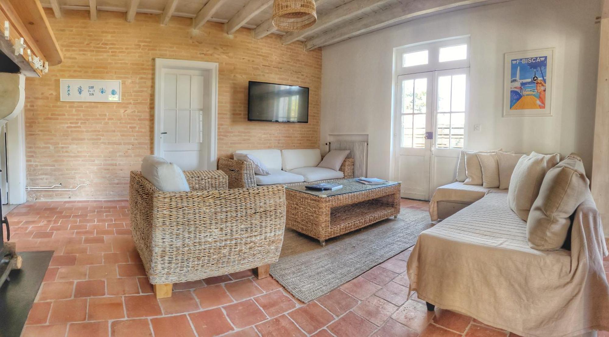 Charmante Maison Dans Les Landes X 10 Avec Piscine Et Salle D Escalade Lue エクステリア 写真