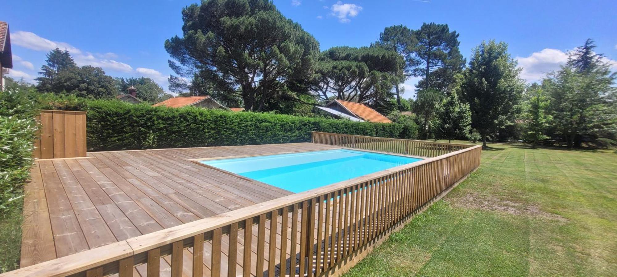 Charmante Maison Dans Les Landes X 10 Avec Piscine Et Salle D Escalade Lue エクステリア 写真