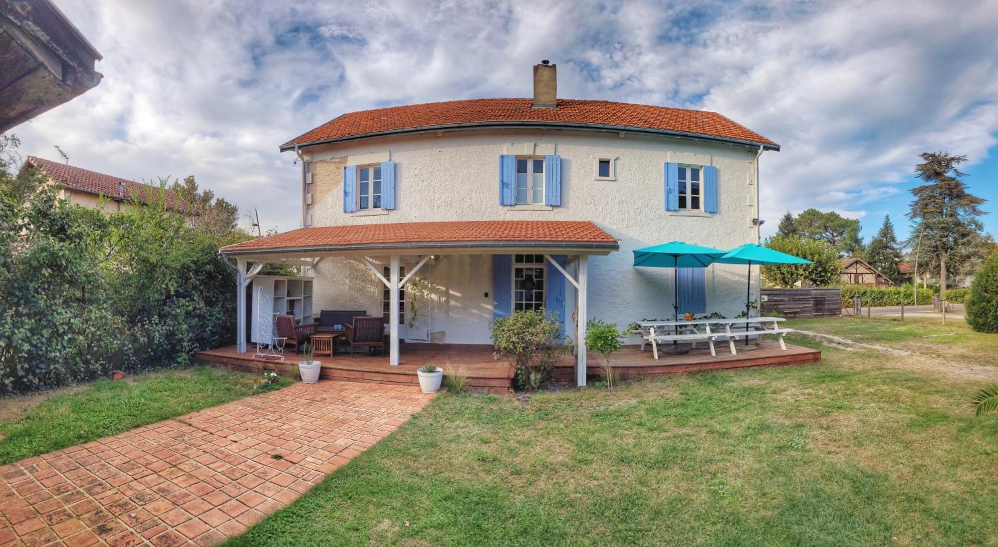 Charmante Maison Dans Les Landes X 10 Avec Piscine Et Salle D Escalade Lue エクステリア 写真