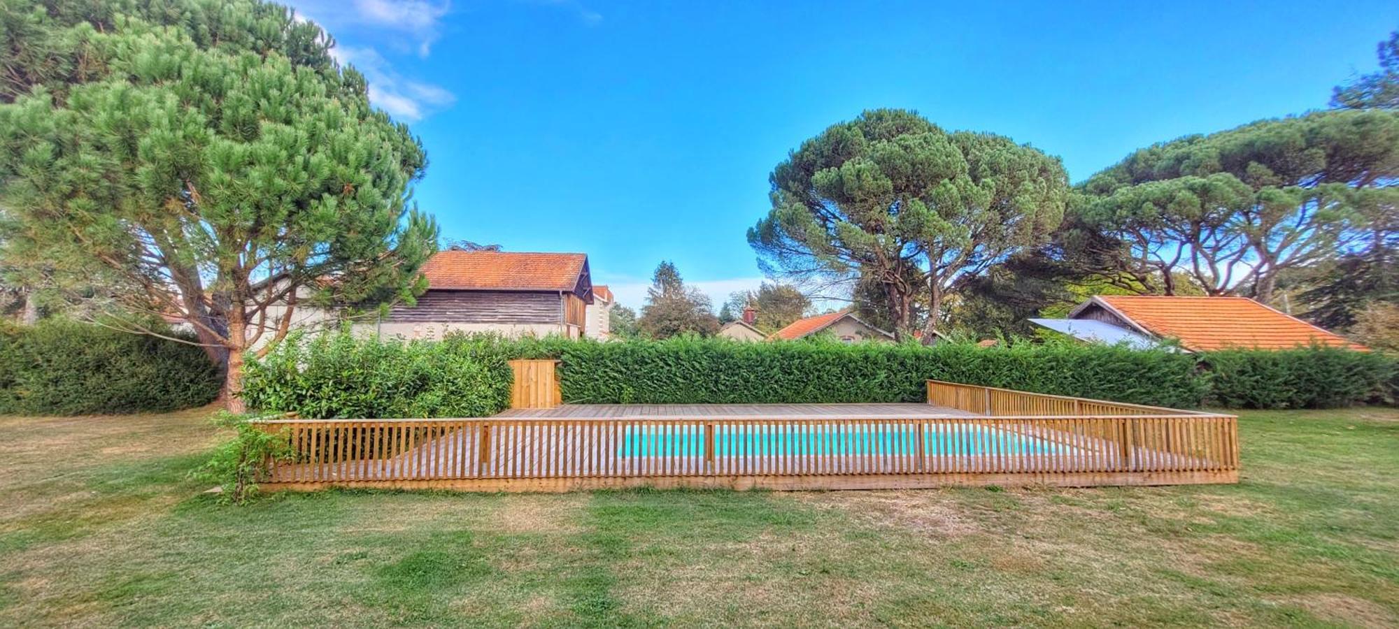 Charmante Maison Dans Les Landes X 10 Avec Piscine Et Salle D Escalade Lue エクステリア 写真