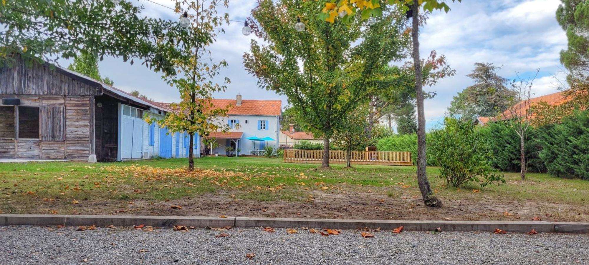 Charmante Maison Dans Les Landes X 10 Avec Piscine Et Salle D Escalade Lue エクステリア 写真